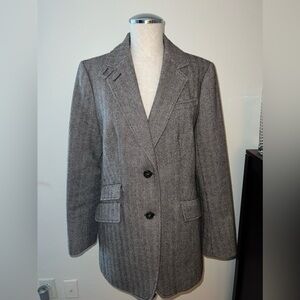 Talbots wool blend riding blazer, size 12